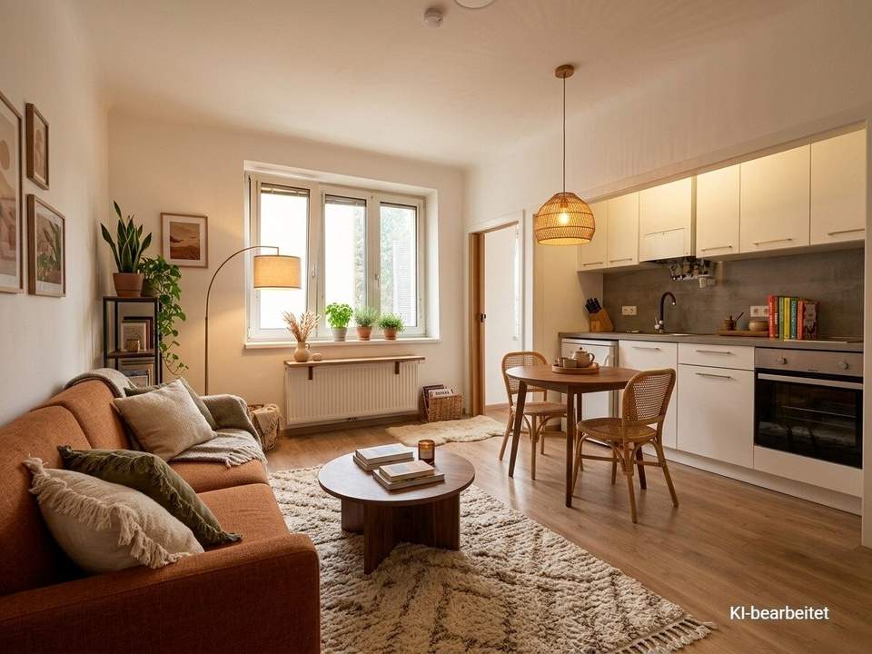 Charmante 1,5-Zimmer-Wohnung in Klosterneuburg – saniert, Küche inklusive &amp; ideale Lage nahe Bahnhof