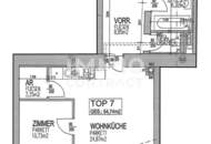 Urbane Zweizimmer-Wohnung Radetzkystraße 4w7