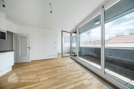 Sonnendurchflutetes Dachgeschossjuwel mit Südloggia &amp; Wintergarten-Potenzial, Wohnung-kauf, 349.000,€, 1030 Wien 3., Landstraße