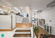 Im Herzen der Josefstadt! Helle, große Geschäftsfläche auf 3 Ebenen • Branchenfrei • Vielfältige Möglichkeiten • Befristet vermietet!