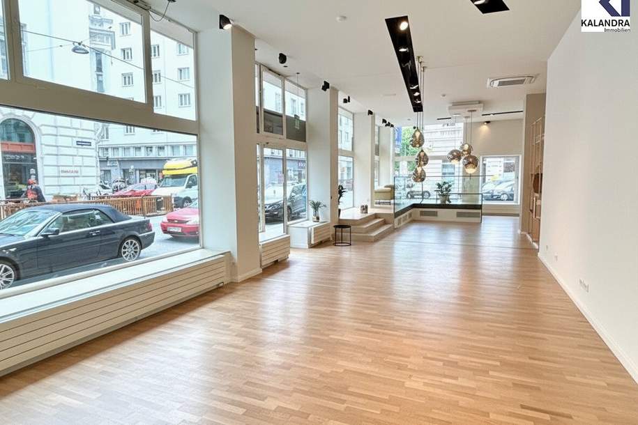 GESCHÄFTSLOKAL IN TOPLAGE, Gewerbeobjekt-miete, 8.305,63,€, 1010 Wien 1., Innere Stadt