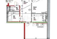 Schöne großzügige 2-Zimmer-Wohnung Jeneweingasse 34 - Top 5