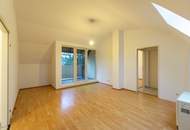 DG-Mietwohnung mit überdachter Terrasse in Pressbaumer Zentrumslage