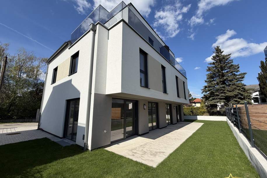 PREIS DRASTISCH REDUZIERT! AUHIRSCHENWEG. 120m² GARTEN-/AUSSENFLÄCHE! HIGH-END-AUSSTATTUNG!, Haus-kauf, 799.000,€, 1220 Wien 22., Donaustadt