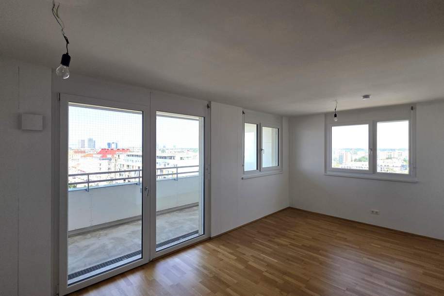 MEGA-WETBLICK!! Neubauwohnung mit großer Loggia und Deckenkühlung / 7.OG!, Wohnung-miete, 1.149,00,€, 1110 Wien 22., Donaustadt