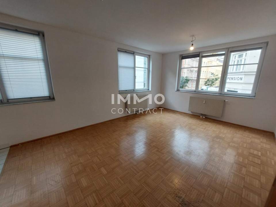 BITTE NUR SCHRIFTLICHE ANFRAGEN Helle 2-Zimmer-Wohnung in der Laudongasse, straßenseitig gelegen