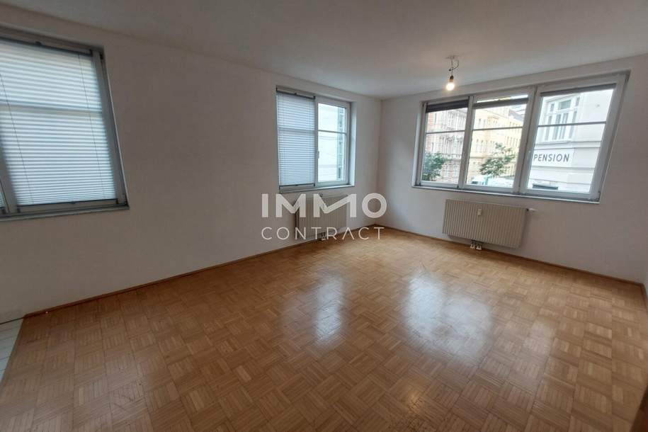 BITTE NUR SCHRIFTLICHE ANFRAGEN Helle 2-Zimmer-Wohnung in der Laudongasse, straßenseitig gelegen, Wohnung-miete, 863,74,€, 1080 Wien 8., Josefstadt