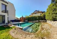 Hochwertig ausgestattete Luxusvilla mit Naturpool am Wolfersberg!