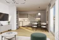 Oberlaa: Modernes Raumwunder mit ESG-Fokus und kühlem Kopf an heißen Tagen / 55 m² Panorama-Terrasse &amp; Deckenkühlung + Eigengarten