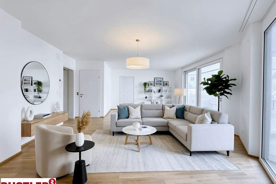 Endlich eine Gartenwohnung in Zentrumslage! 4 Zimmer und hochwertige Ausstattung, Wohnung-miete, 2.595,00,€, 2340 Mödling