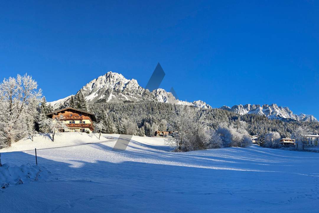 Traumhafte Gartenwohnung im Tiroler Stil in Ruhelage mit Kaiserblick - Ellmau