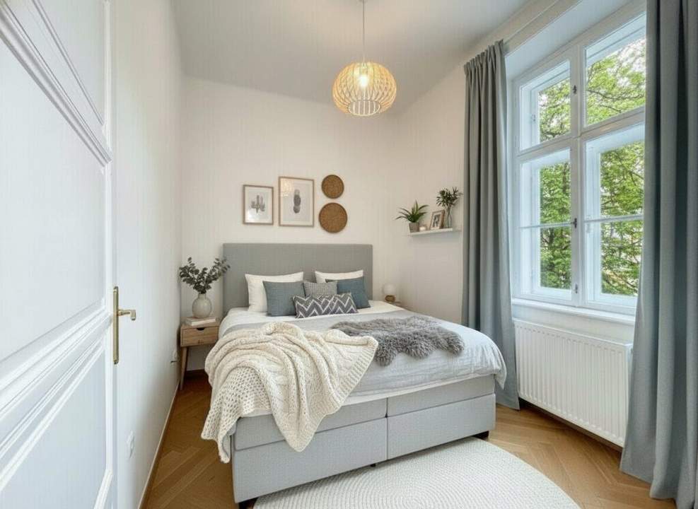 WUNDERSCHÖN SANIERTE 3 ZIMMER MIT HOFSEITIGEM SCHLAFZIMMER