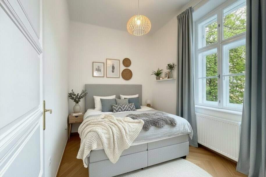 WUNDERSCHÖN SANIERTE 3 ZIMMER MIT HOFSEITIGEM SCHLAFZIMMER, Wohnung-kauf, 396.000,€, 1180 Wien 18., Währing