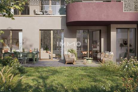 Westseitige Gartenwohnung im City Garden! Provisionsfrei und hochwertig, Wohnung-kauf, 268.770,€, 1230 Wien 23., Liesing