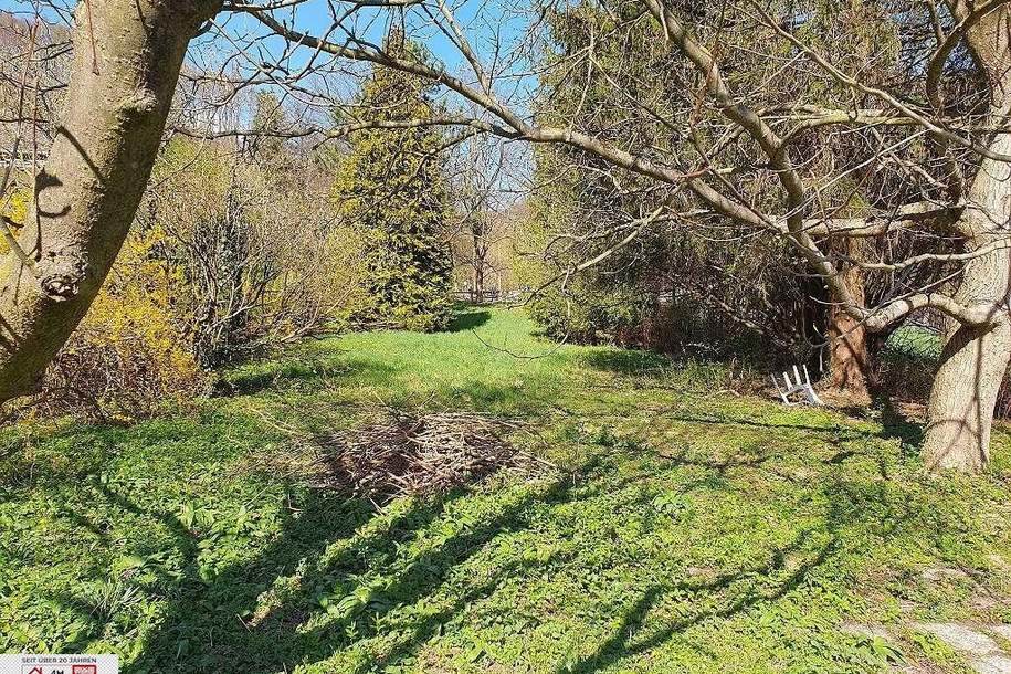 *Preisreduktion* Großzügiges Baugrundstück mit ca. 1.070m2 in 3400 Klosterneuburg - Maria Gugging (Bauklasse I und II), Grund und Boden-kauf, 399.000,€, 3400 Tulln