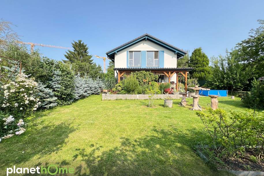 Ihr Einfamilienhaus: 5 Zimmer/ 2 Bäder/ ca. 1.500 m² Grund/ Doppelgarage/ Top Garten!, Haus-kauf, 1.090.000,€, 1220 Wien 22., Donaustadt