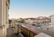 BÜRO IN ELEGANTEM HAUS / Blick auf Volkstheater und MQ / Sanierungsbedürftig