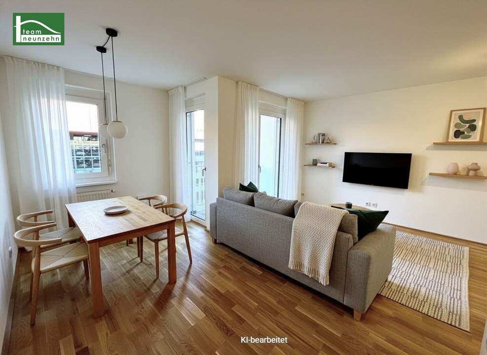 Urbaner Komfort trifft moderne Bauweise! 2-Zimmer-Wohnung mit Loggia!
