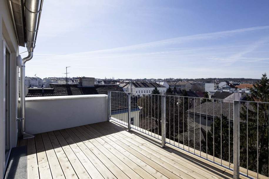 3-Zimmer-Maisonette im Dachgeschoss mit Galerie und Terrasse - Nähe U4 Meidling, Wohnung-miete, 1.616,15,€, 1120 Wien 12., Meidling