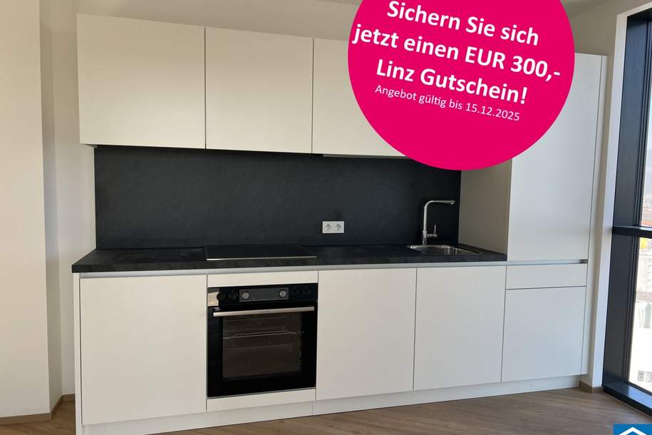 Zum gemeinsam leben - moderne 4-Zimmer-Wohnung mit Einbauküche, Wohnung-miete, 1.270,00,€, 4020 Linz(Stadt)