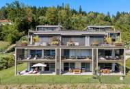 Neuwertige Gartenwohnung mit faszinierendem Seeblick