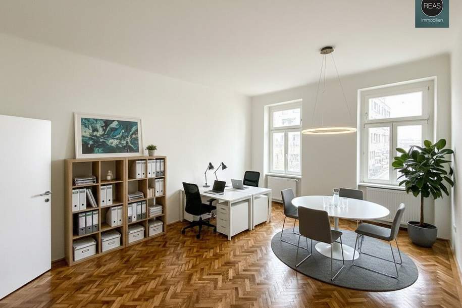 Erstbezug: Büro nahe St. Marx und Hyblerpark!, Gewerbeobjekt-miete, 1.234,61,€, 1110 Wien 22., Donaustadt
