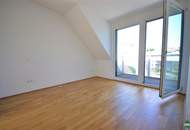 Exklusive 2‑Zimmer‑DG‑Wohnung mit sonniger Hofterrasse und Weitblick über Wien