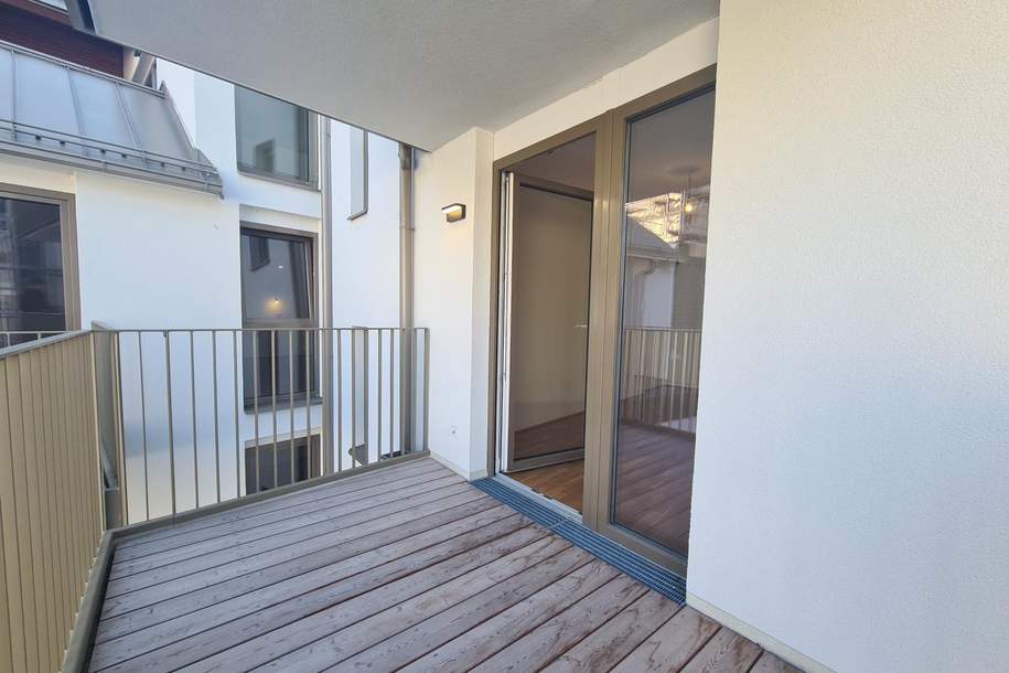 Erstbezug! 2-Zimmer-Wohnung mit Balkon zum Innenhof, Wohnung-kauf, 542.700,€, 1060 Wien 6., Mariahilf