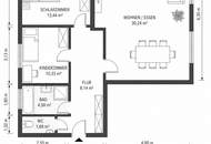 Wohntraum mit 3 Zimmer Nähe Belvedere und Hauptbahnhof mit Loggia und Grünblick
