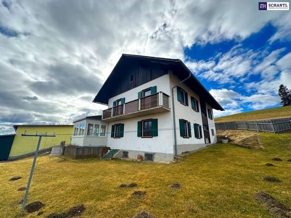 Dieser einzigartige Ausblick wird Sie begeistern - Einfamilienhaus in sonniger Hanglage zu verkaufen!