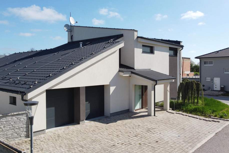 Hochwertig. Modern. Anders. – Exklusives Einfamilienhaus mit Pool!, Haus-kauf, 2275 Mistelbach