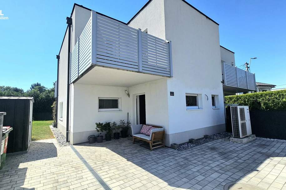 Baujahr 2018: Moderne 4-Zimmer Doppelhaushälfte mit Garten, Haus-kauf, 498.000,€, 2231 Gänserndorf