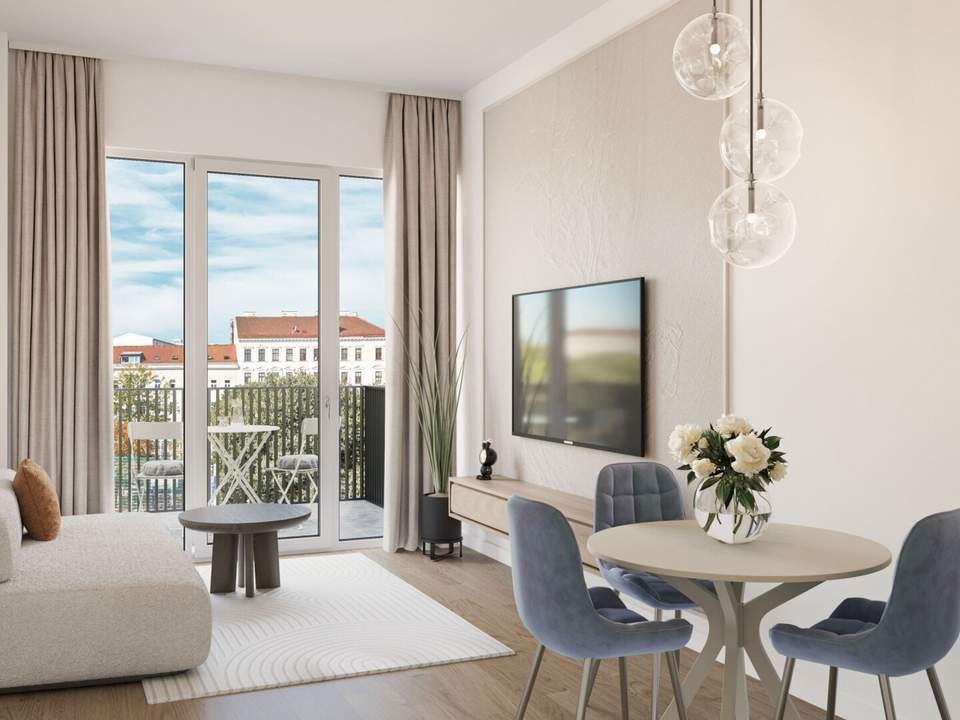 THE ARIK - Parkseitiger Vermietungshit – 3 Zimmer mit Freifläche