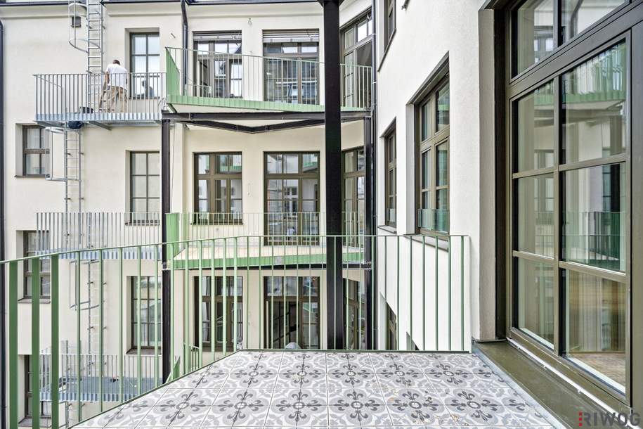 Traumhaft Helle 4-Zimmer-Wohnung mit Balkon und Luxus Ausstattung im einem der schönsten Jugendstil Häuser, Wohnung-kauf, 1.350.000,€, 1070 Wien 7., Neubau