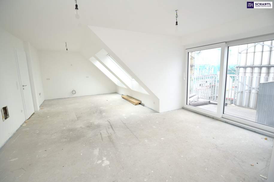 Genießen Sie den Weitblick über die Dächer Wiens – 3-Zimmer-Dachgeschosswohnung mit sonnigem Balkon - nahe Hauptbahnhof, Wohnung-kauf, 499.000,€, 1100 Wien 10., Favoriten
