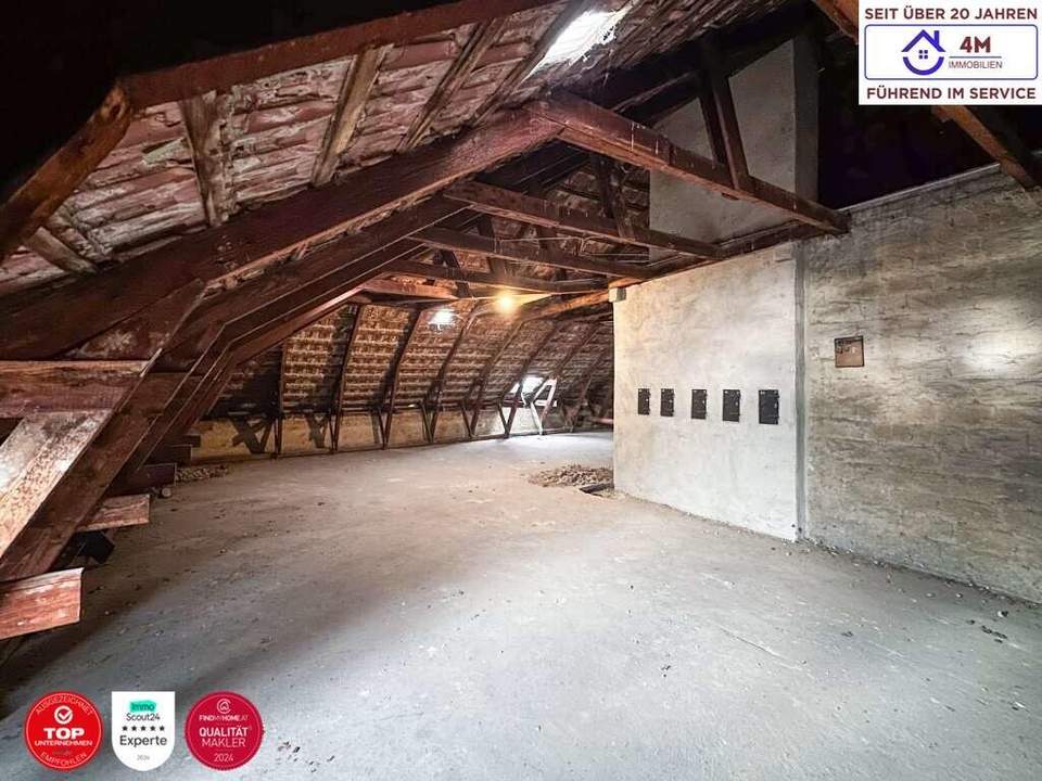 Baubewilligtes DG-Projekt – 2 Wohnungen oder exklusives Penthouse