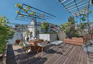 Dachgeschoss-Maisonette mit Traumterrasse & Weitblick beim Aumannplatz