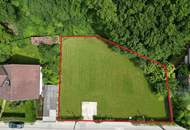 Villenbaugrund (aufgeschlossen!) mit 962 m² in Weidlinger Ruhelage