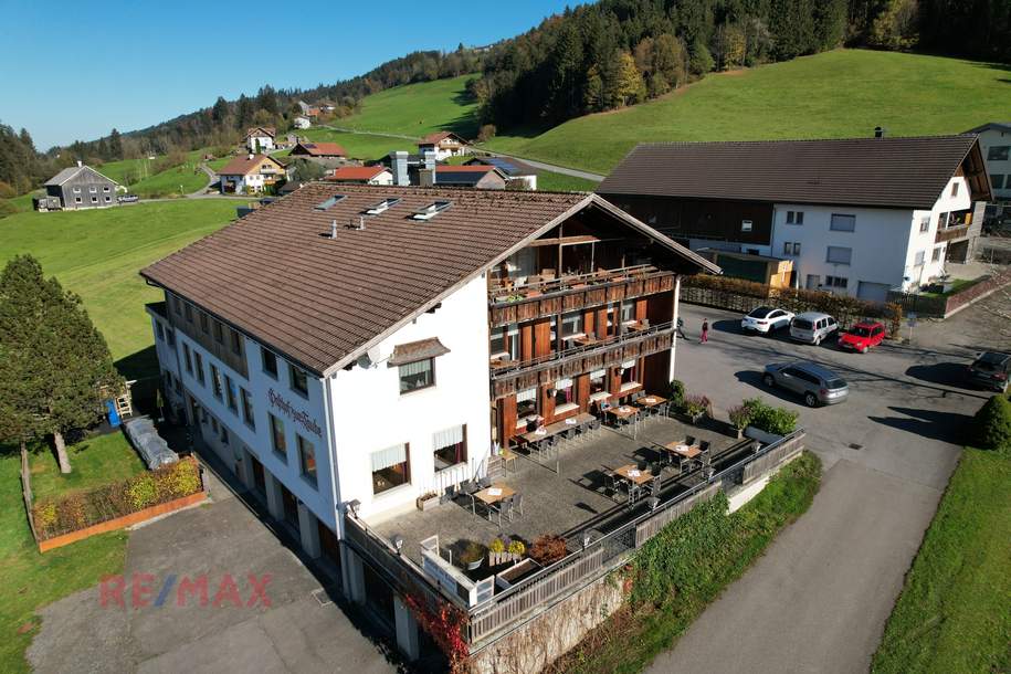 Charmantes Gasthaus mit Kegelbahn und Fremdenzimmern, Gewerbeobjekt-kauf, 6934 Bregenz