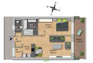 NEUBAU in zentraler Lage: Exklusive 2-Zimmer-Wohnung TOP5
