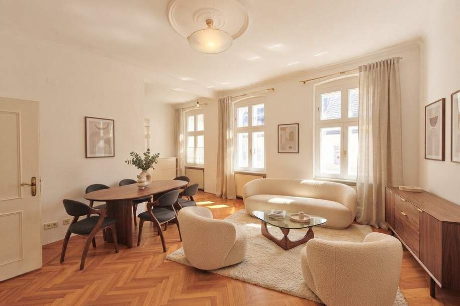 Nähe Währinger Park: Herrliche Wohnlage + Top Zustand + 8 Min. zur U6 + Charmante Details + Ruhige Seitengasse + Sonnige Ost-West-Ausrichtung, Wohnung-kauf, 485.000,€, 1190 Wien 19., Döbling