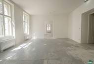 Erstbezug nach Sanierung – Repräsentatives Altbau-Büro nahe Rathaus mit Terrasse