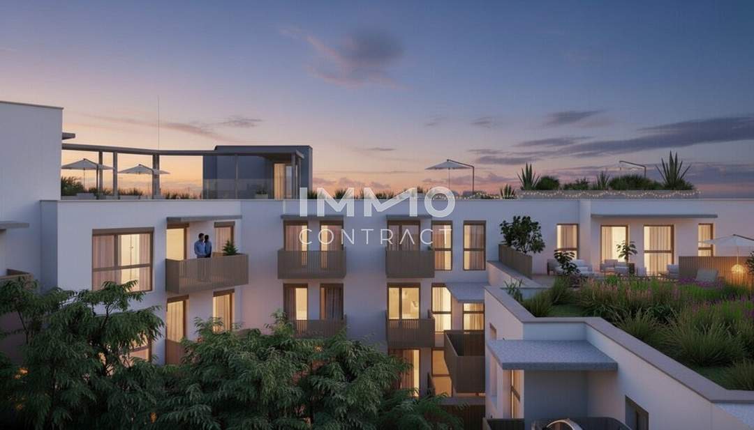 Bezugsfertig im August: PROVISIONSFREIE 2-Zimmer-Wohnung mit großem Balkon – Erstbezug nahe Alte Donau