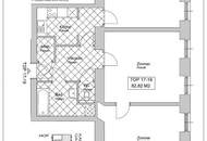 Befristet vermietete 3-Zimmer-Wohnung im sanierten Altbau.