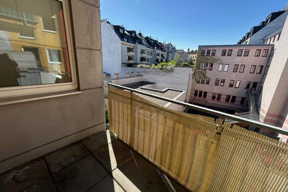 Hofseitige 1-Zimmer-Wohnung mit Balkon, Wohnung-miete, 714,69,€, 1120 Wien 12., Meidling