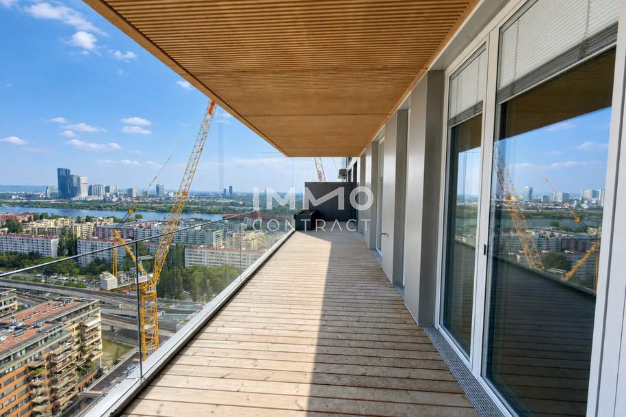 Vierzimmer-Traum mit viel Balkon & Sonnenuntergang (Neubau-Erstbezug mit Annehmlichkeiten), Wohnung-kauf, 780.100,€, 1020 Wien 2., Leopoldstadt