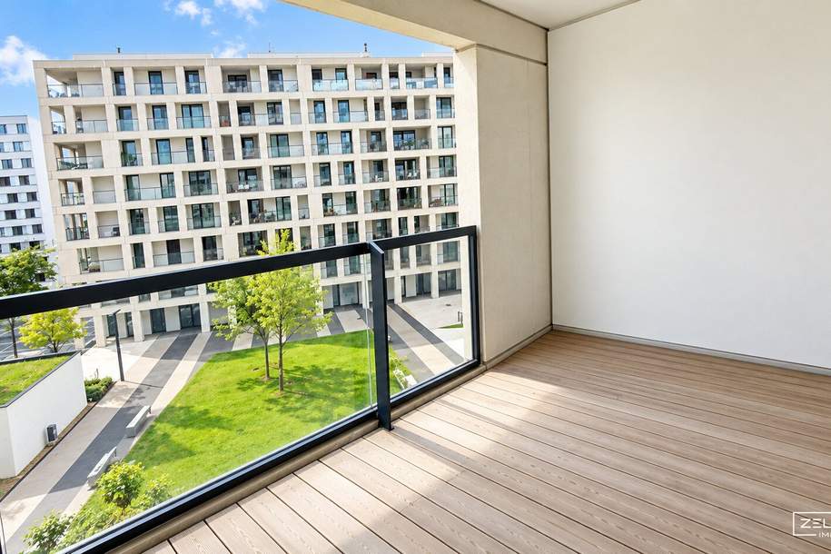 Urbanes Lebensgefühl trifft Donau-Nähe – stilvolle 2-Zimmer-Wohnung mit Loggia, Sauna & Fitness | ZELLMANN IMMOBILIEN, Wohnung-kauf, 375.000,€, 1220 Wien 22., Donaustadt