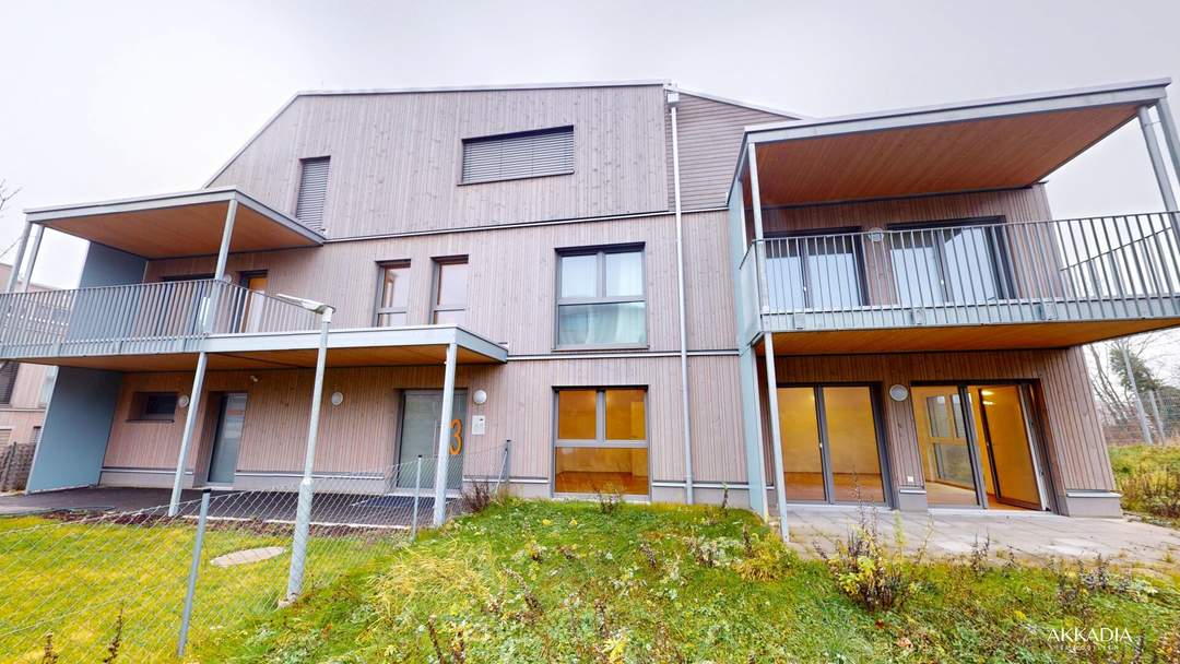 Pärchenhit mit Eigengarten I Holzbauweise I Erstbezug