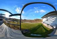 Bezugsfertiger, moderner Bungalow mit Burgblick