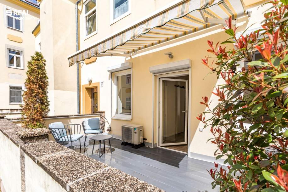 Starteigentum, schöne Altbauwohnung mit Terrasse, Wohnung-kauf, 155.000,€, 1120 Wien 12., Meidling